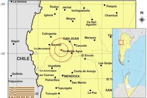 Fuerte sismo de 6.4 de magnitud en San Juan