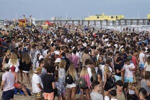 Coronavirus: más control en Pinamar para evitar las fiestas en la playa