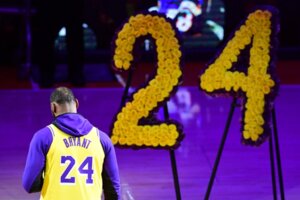 Los Angeles Lakers a un año de la muerte de Kobe Bryant  
