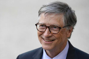 Bill Gates habló sobre las teorías conspirativas que lo culpan por la pandemia (Fuente: AFP)