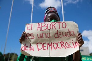 Feministas de Honduras reclaman la despenalización del aborto (Fuente: EFE)