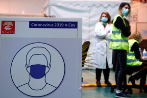 Coronavirus: Francia limita la venta de barbijos de tela (Fuente: AFP)