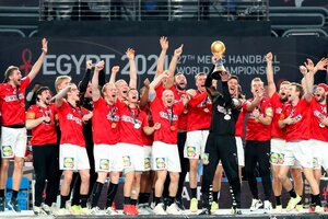 Dinamarca festejó otra vez en el Mundial de handball (Fuente: EFE)