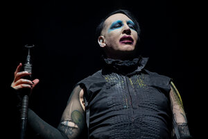 Marilyn Manson se queda sin discográfica tras las denuncias de abuso (Fuente: AFP)