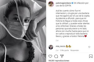 Especialistas explican que el caso de la atleta Paloma Giordano no está relacionado con el uso de la copita menstrual