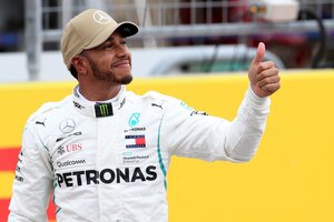 Fórmula 1: Hamilton y Mercedes, un arreglo en tiempo de pandemia (Fuente: AFP)