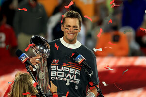 Super Bowl: la gloria fue para Tom Brady y los Tampa Bay Buccaneers (Fuente: AFP)
