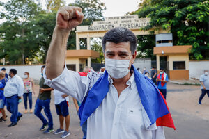 Paraguay: liberaron al opositor Efraín Alegre  (Fuente: EFE)