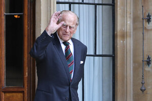 Internaron al marido de la reina de Inglaterra (Fuente: AFP)