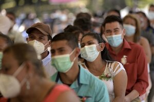 La religión de la pandemia (Fuente: AFP)