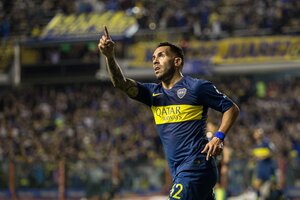 Boca volvió a los entrenamientos sin Carlos Tevez (Fuente: NA)