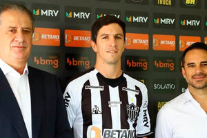 Nacho Fernández fue presentado en Mineiro y aseguró estar preparado para el desafío