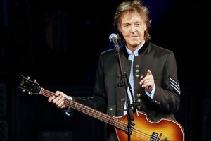 Paul McCartney lanza dos libros con las letras de todas sus canciones (Fuente: AFP)