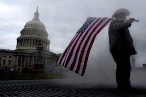 EE.UU: refuerzan la seguridad en el Capitolio ante la posibilidad de un nuevo asalto (Fuente: AFP)