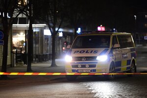 Suecia: al menos ocho heridos por un ataque con arma blanca (Fuente: AFP)