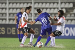 River no pudo en su debut en la Libertadores femenina (Fuente: Prensa Conmebol)