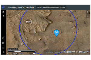 Cómo seguir el itinerario del rover Perseverance de la NASA en un mapa interactivo