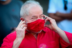 Una celebración por la anulación de las condenas a Lula