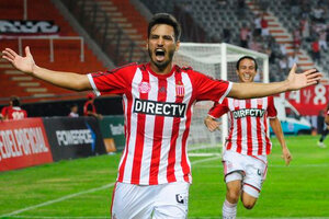 Estudiantes repetirá el equipo para el duelo ante el invicto Colón (Fuente: AFP)