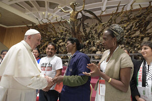 El Papa de los movimientos populares (Fuente: AFP)