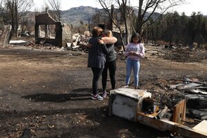 Incendios en Chubut: "A las familias se les quemó todo, es devastador" (Fuente: AFP)