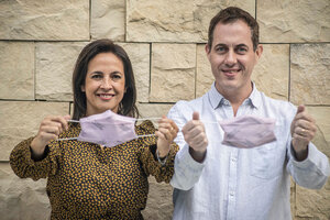 La pyme textil que se reconvirtió para producir súperbarbijos (Fuente: Guido Piotrkowski)