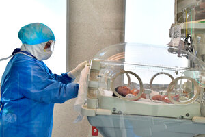 Coronavirus: registraron el primer caso de una beba nacida con anticuerpos contra la covid-19 (Fuente: EFE)