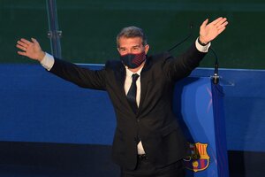 De Laporta a Messi: "Haré todo lo que pueda para que sigas"   (Fuente: AFP)