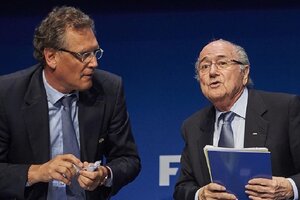 La FIFA volvió a sancionar a Blatter y Valcke (Fuente: Télam)
