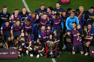 Barcelona fue elegido como el mejor equipo de la década (Fuente: AFP)