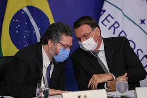 Brasil: adiós al ministro de Aberraciones Exteriores  (Fuente: AFP)