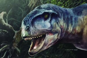 Descubrieron en la Patagonia a un temible dinosaurio asesino del Cretácico