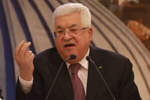 El presidente palestino Mahmud Abbas viaja a Alemania para un chequeo médico (Fuente: Xinhua)