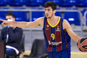 Leandro Bolmaro se destacó en el regreso de Paul Gasol al Barcelona (Fuente: EFE)