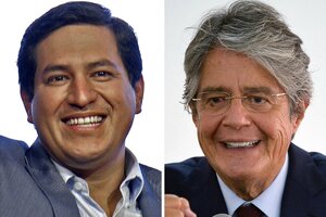 Elecciones en Ecuador: la definición entre Arauz y Lasso (Fuente: AFP)