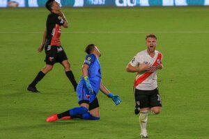 River superó a Colón y sube en la tabla de la Copa de la Liga (Fuente: NA)