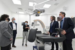 Santiago Cafiero y Alberto Rodríguez Saá inauguraron en San Luis el hospital "Ramón Carrillo"