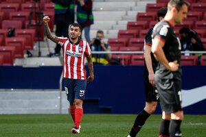 Liga de España: con doblete de Correa, goleó Atlético Madrid  (Fuente: EFE)
