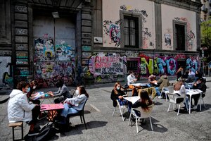 Coronavirus: reabren escuelas, bares y restaurantes en  Italia 