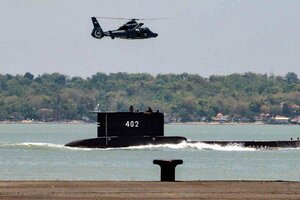 Dramática búsqueda del submarino de Indonesia perdido en Bali: solo tiene oxígeno para 72 horas (Fuente: EFE)