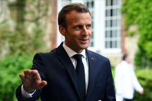 Emmanuel Macron pidió "acelerar" la aplicación de los Acuerdos de París   (Fuente: AFP)