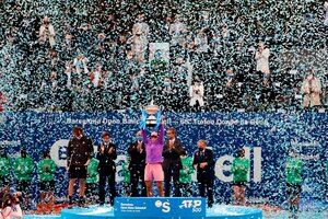 Rafael Nadal se consagró campeón del ATP de Barcelona  (Fuente: EFE)