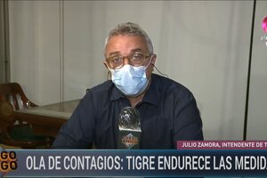 Julio Zamora "Tenemos un 100% de las camas ocupadas en el Hospital de Pacheco"