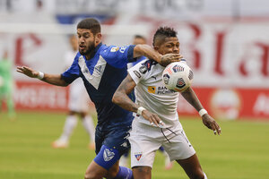 Copa Libertadores: Vélez Sarsfield sucumbió en la altura de Quito (Fuente: NA)