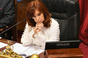 La reacción de Cristina Kirchner ante el anuncio de Esteban Bullrich de que tiene ELA (Fuente: NA)