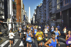 La Maratón de Buenos Aires, en octubre (Fuente: NA)
