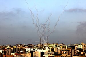 El conflicto en Jerusalén: Hamas atacó la ciudad con cohetes (Fuente: AFP)
