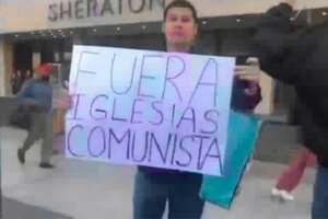 Perú: seguidores de Fujimori protestaron por una visita que nunca existió