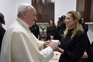 La primera dama y una nueva reunión con el Papa