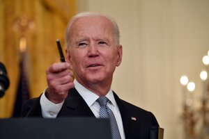 Conflicto en Medio Oriente: Joe Biden habló con Netanyahu y dijo que "es partidario de un alto el fuego” (Fuente: AFP)